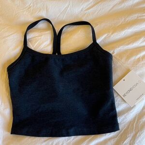 Beyond Yoga Navy Spacedye Tank